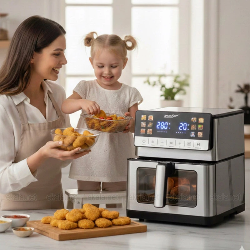 سرخ کن و هواپز بدون روغن 15 لیتر مایر MR-920