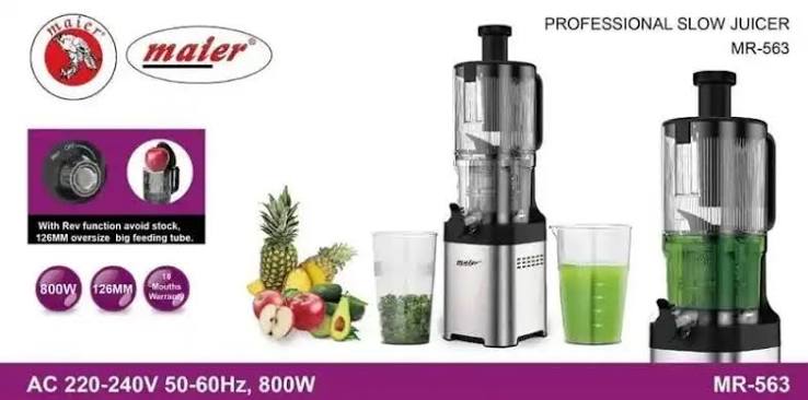 عصاره گیر 800 وات مایر MR-563 عصاره گیر 800 وات مایر MR-563