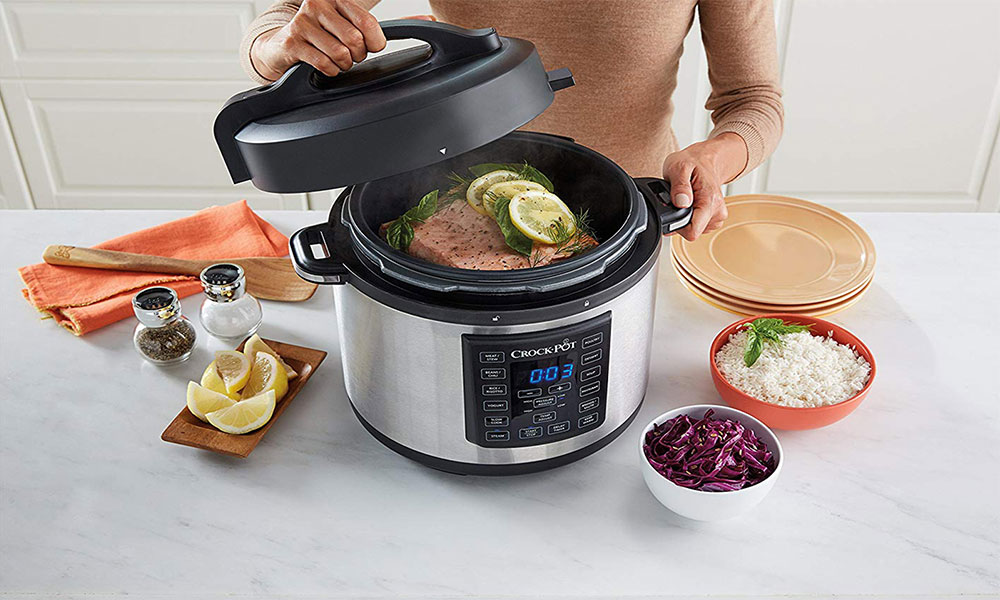 زودپز برقی فوما 20 کاره 6 لیتر 1000 وات FU-2064