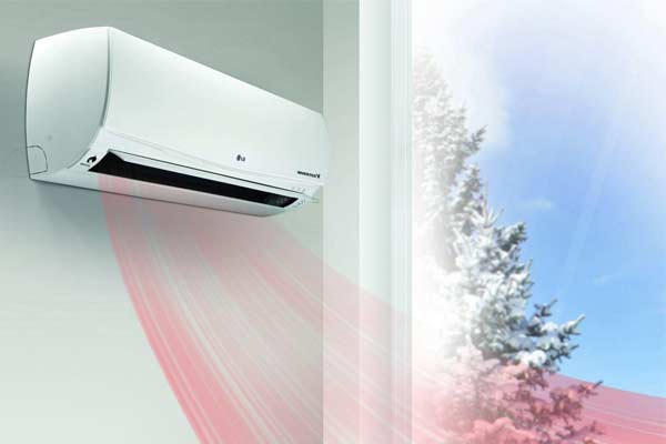 کولر گازی سرمایشی گرمایشی 12000 اسپارک اینورتر دار R410A جنرال گلد GG-AS12000 SPARK 5 رنگ سفید محصول 2025