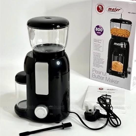 دستگاه کره گیر بادام زمینی 800 وات 500 گرم مایر MR-2424 دستگاه کره گیر بادام زمینی 800 وات 500 گرم مایر MR-2424