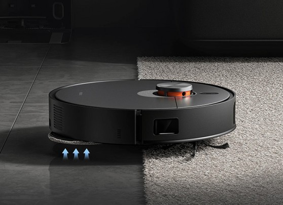 جارو رباتیک شیائومی 8000 پاسکال مشکی مدل X20 Max