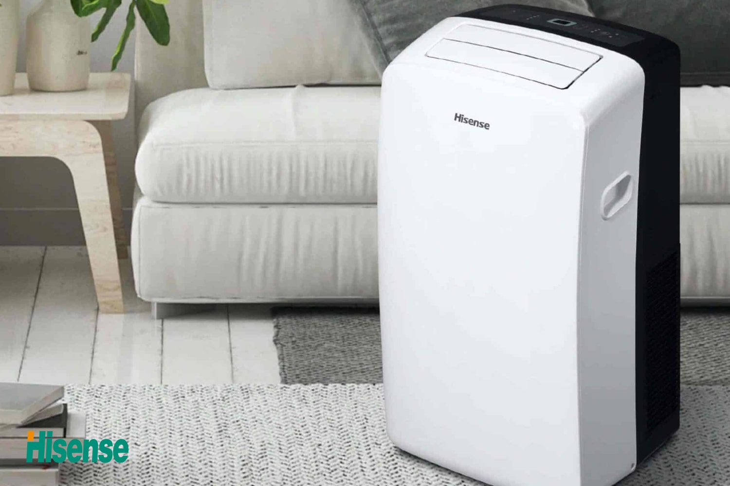 کولر گازی هایسنس 12000 پرتابل موتور T3 اینورتر دار QAP-12HW