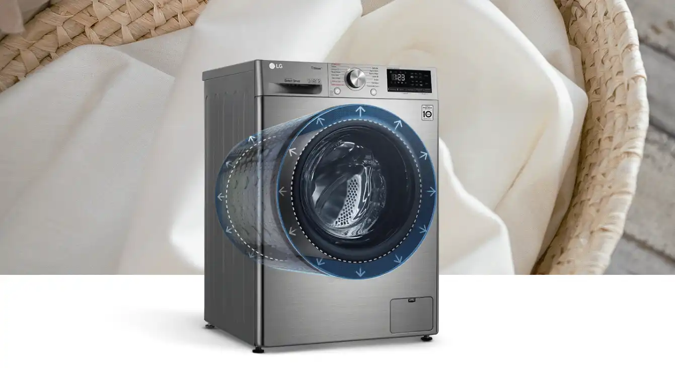 ماشین لباسشویی و خشک کن ال جی F4V5RGP2T