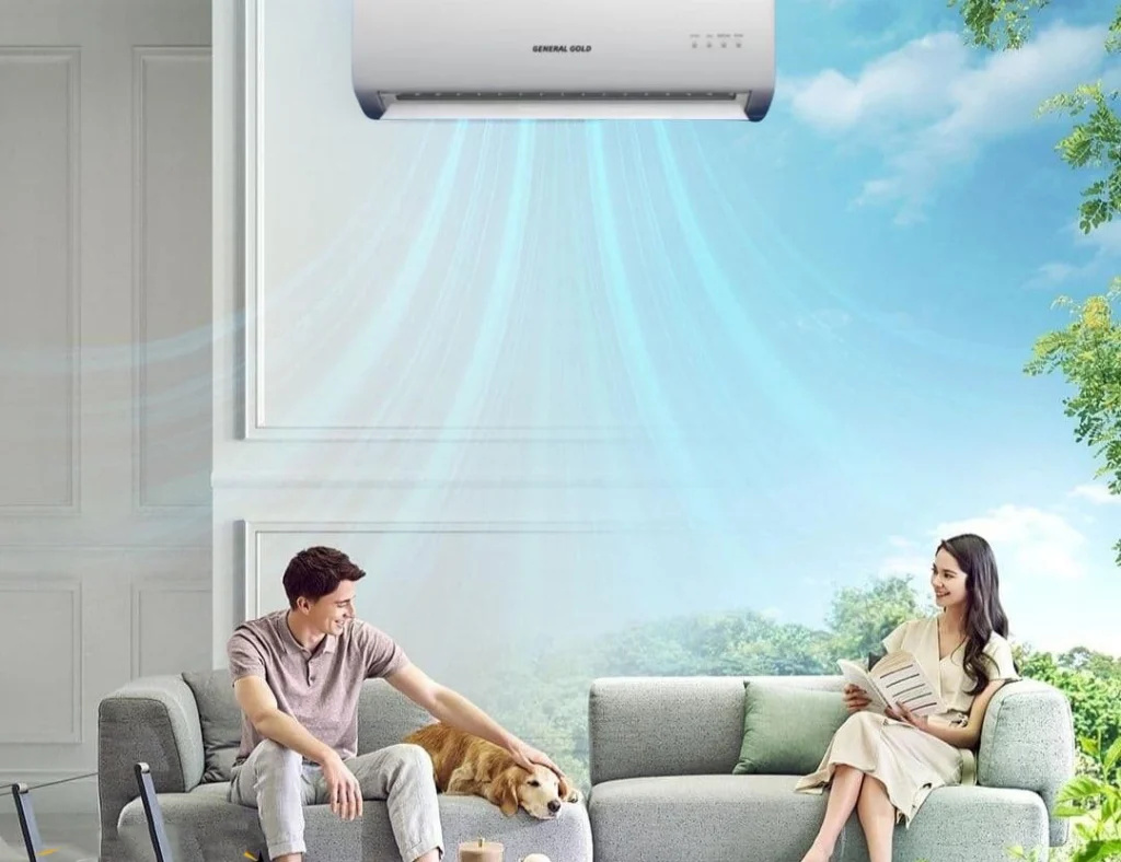 کولر گازی جنرال گلد سرمایشی و گرمایشی 24000 اینورتر دار GG-S24000 SUPER