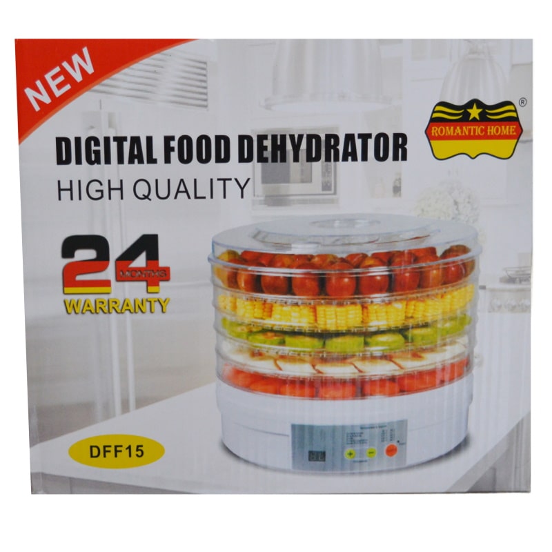 میوه خشک کن 5 سینی 245 وات رومانتیک هوم DFF15