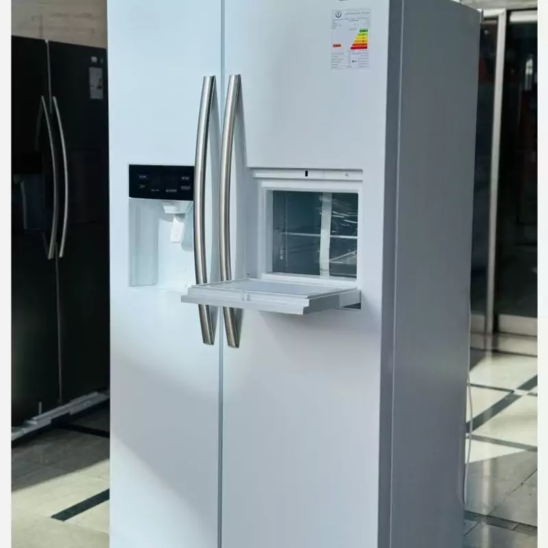 یخچال ساید بای ساید جنرال برلین 574 لیتر سفید مدل GCX-287TNW