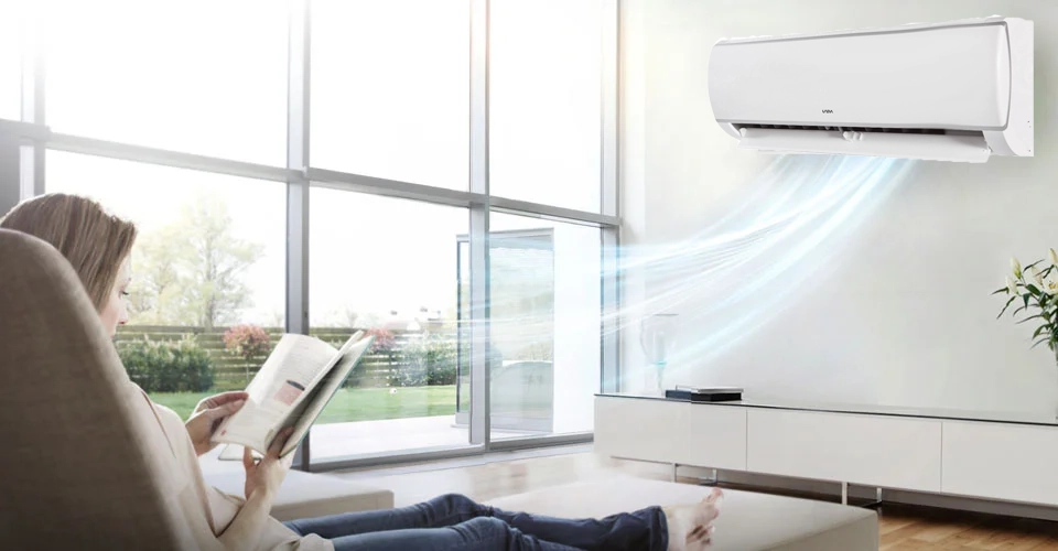 کولرگازی یونیوا پلار 24000 تروپیکال T3 R410a سرد و گرم UN-AS24 POLAR