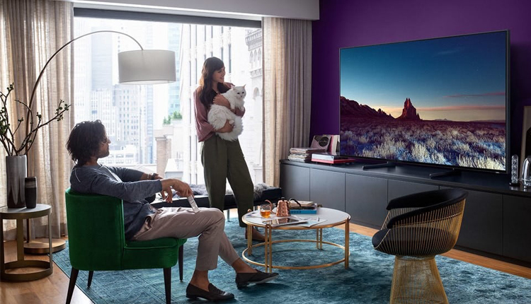 تلویزیون کریستال 4K سامسونگ مدل DU7000 سایز 65 اینچ محصول 2024