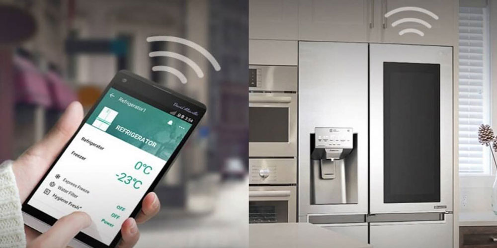 یخچال فریزر ساید بای ساید دو درب 24 فوت ال جی مدل GR-X267CSHS رنگ نقره‌ای