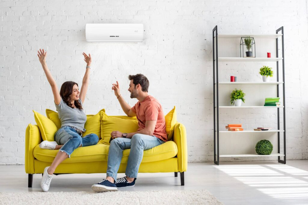 کولر گازی جنرال گلد 30000 بدون اینورتر R410A T1 آروکس GG-CS30000