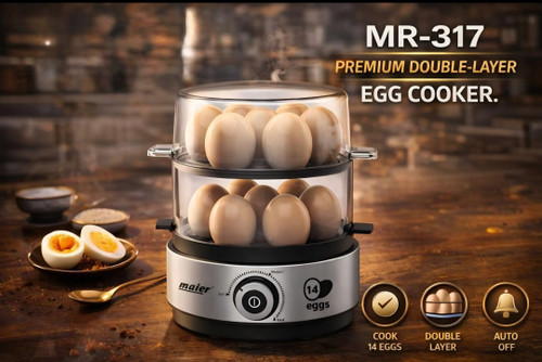 تخم مرغ پز 14 عددی 2 طبقه مایر MR-317 تخم مرغ پز 14 عددی 2 طبقه مایر MR-317