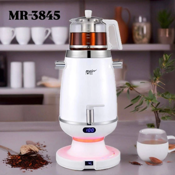 سماور برقی 4 لیتر 2200 وات مایر MR-3845 سماور برقی 4 لیتر 2200 وات مایر MR-3845