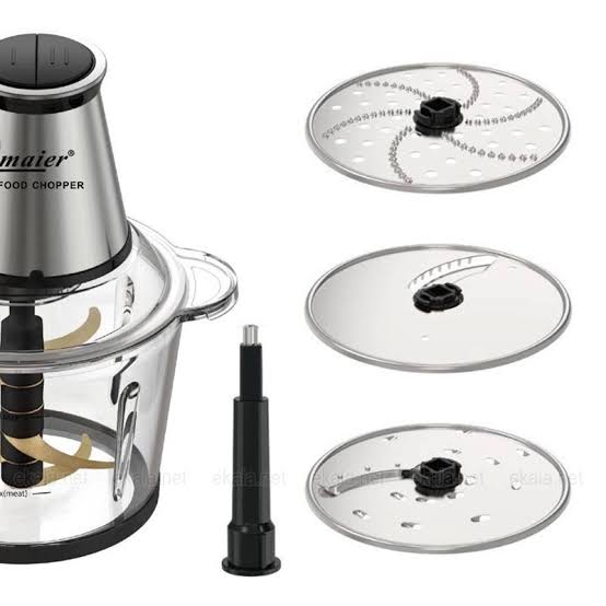 خردکن و سالاد ساز برقی 600 وات 4 تیغه مایر MR-2500