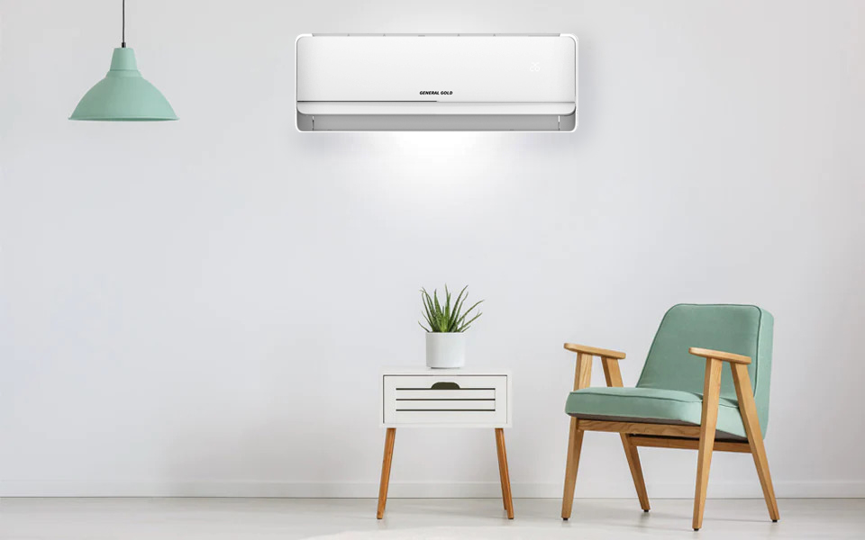 کولر گازی جنرال گلد 30000 بدون اینورتر R410A T1 آروکس GG-CS30000