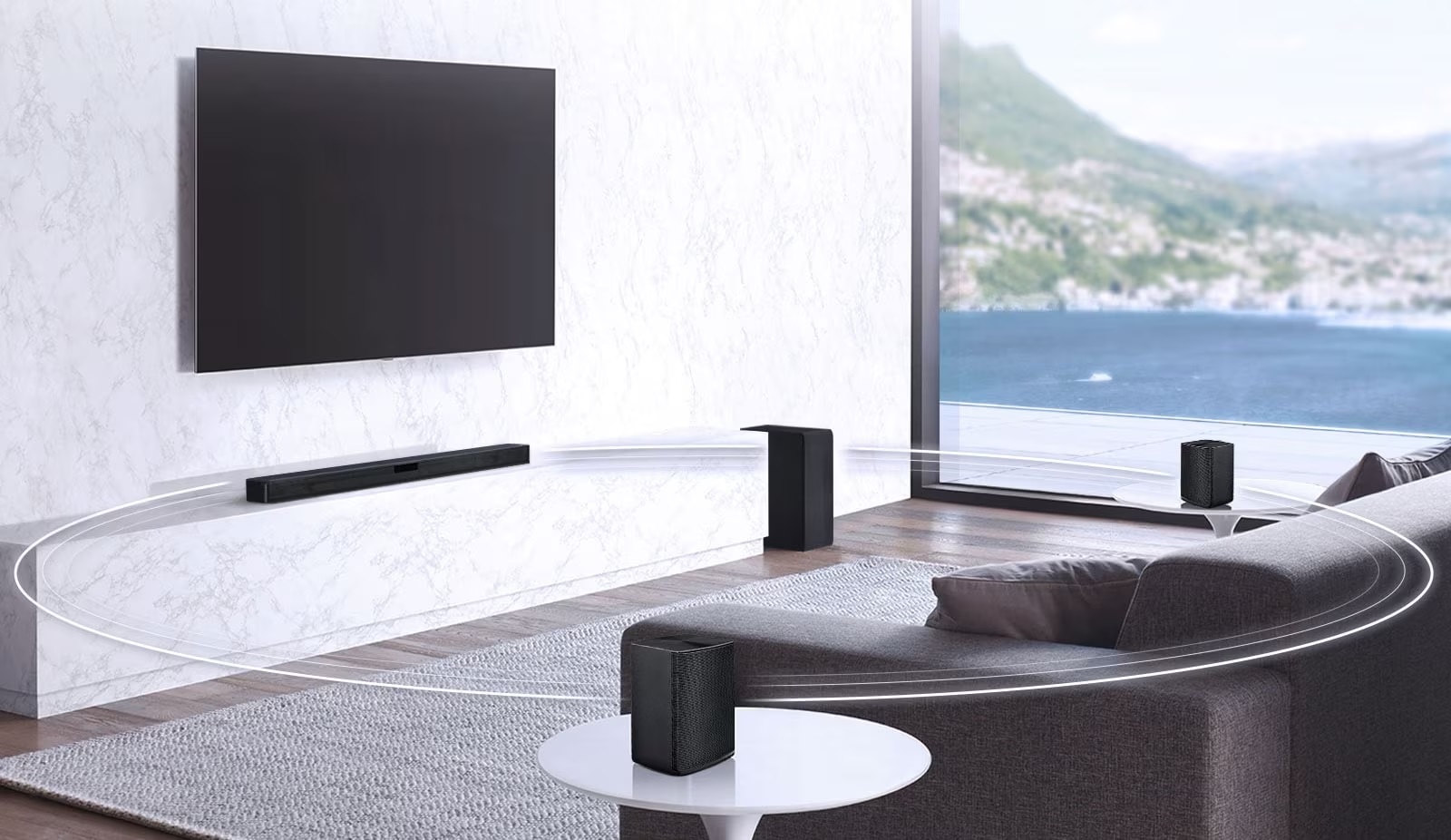 ساندبار 300 وات 2.1 کاناله ال جی مدل SN4 محصول 2020