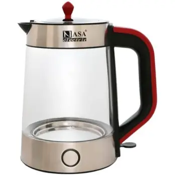 چای ساز صفحه ای لمسی 1750 وات ناساالکتریک NS-513 رنگ مشکی