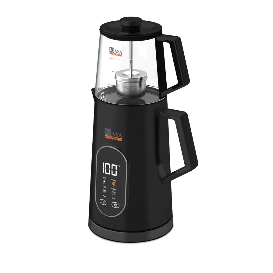 چای ساز روهمی 1500 وات ناساالکتریک NS-526 در 2 رنگ مشکی و نقره ای