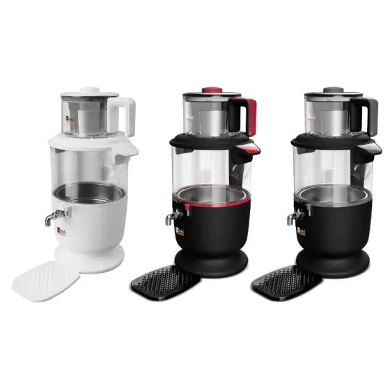 سماور برقی 1800 وات ناساالکتریک NS-525 در 3 رنگ جذاب
