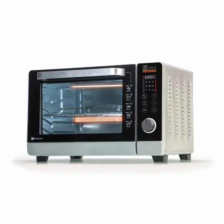 آون توستر 2100 وات 40 لیتر ناساالکتریک NS-2041 رنگ مشکی و نقره ای