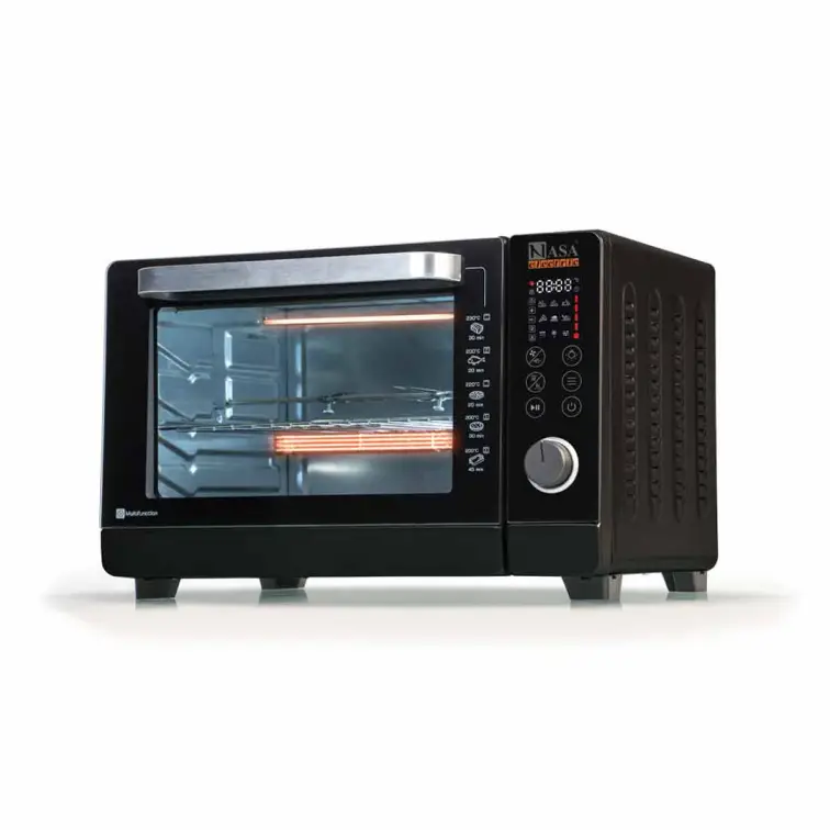 آون توستر 2100 وات 40 لیتر ناساالکتریک NS-2041 رنگ مشکی و نقره ای