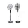 پنکه ایستاده 70 وات 4 پره ناساالکتریک NS-1117 رنگ نوک مدادی و نقره‌ای