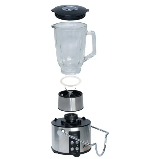 آبمیوه‌گیری چهار کاره 800 وات ناساالکتریک مدل NS-915