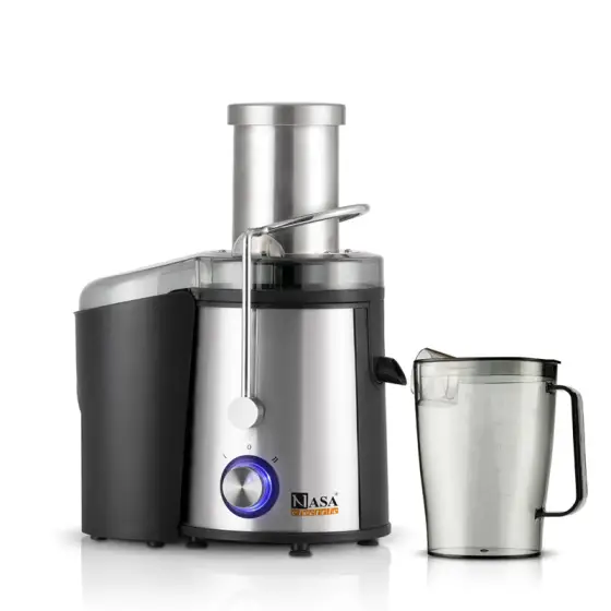 آبمیوه گیری تک کاره 800 وات ناساالکتریک NS-918 رنگ نقره ای
