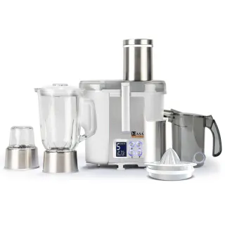 آبمیوه گیری چهار کاره 1500 وات ناساالکتریک NS-945 رنگ سفید و مشکی