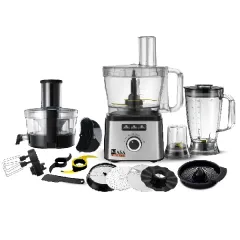 غذاساز 800 وات ناساالکتریک NS-628 نقره ای