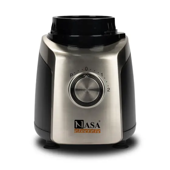 مخلوط کن و آسیاب 800 وات ناساالکتریک NS-1963 رنگ نقره ای