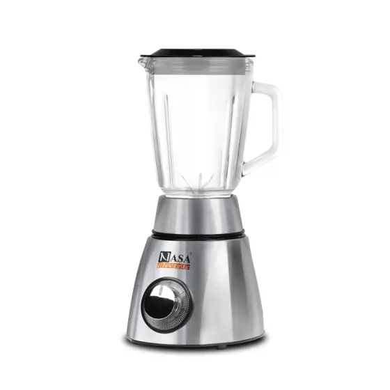 مخلوط کن و آسیاب 800 وات ناساالکتریک NS-1966 رنگ نقره ای