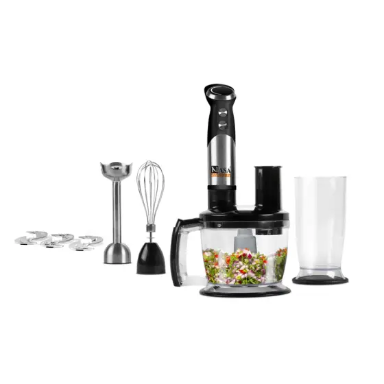 گوشت کوب چند کاره 600 وات ناساالکتریک NS-990 رنگ مشکی