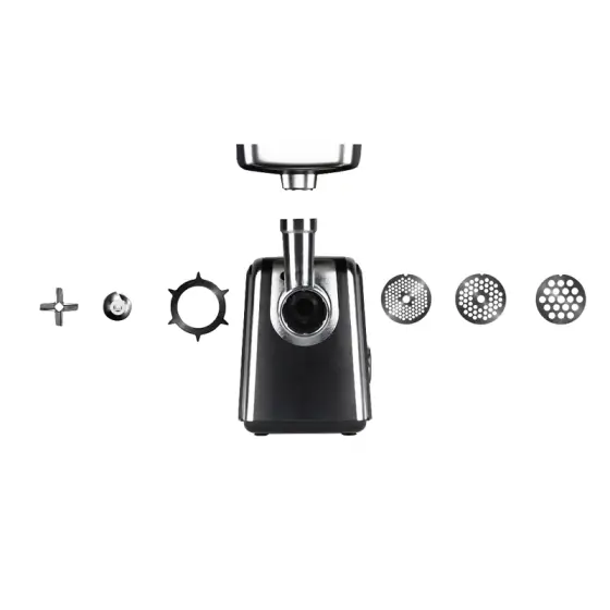 چرخ گوشت 1800 وات ناساالکتریک NS-313 رنگ نقره ای