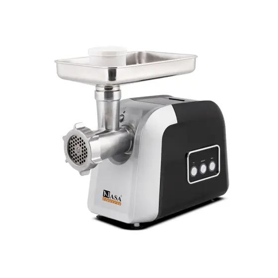 چرخ گوشت 2000 وات ناساالکتریک NS-317 رنگ مشکی و سفید