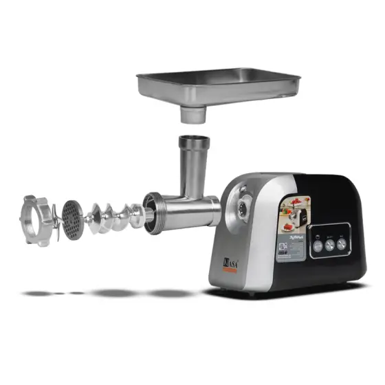 چرخ گوشت 2000 وات ناساالکتریک NS-317 رنگ مشکی و سفید