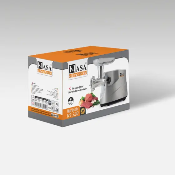 چرخ گوشت 2000 وات ناساالکتریک NS-320 رنگ نقره ای