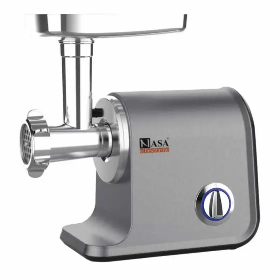 چرخ گوشت 2000 وات ناساالکتریک NS-322 رنگ نقره ای