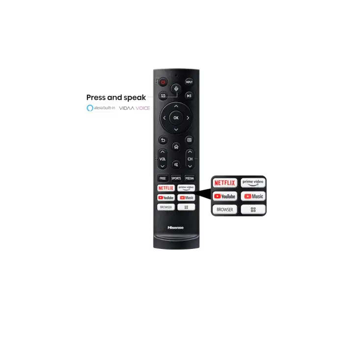 تلویزیون 85 اینچ 4K هایسنس 85U6N Pro ساخت 2024