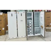 یخچال دوقلو جنرال برلین 40 فوت مدل 514-511 رنگ سفید و سیلور