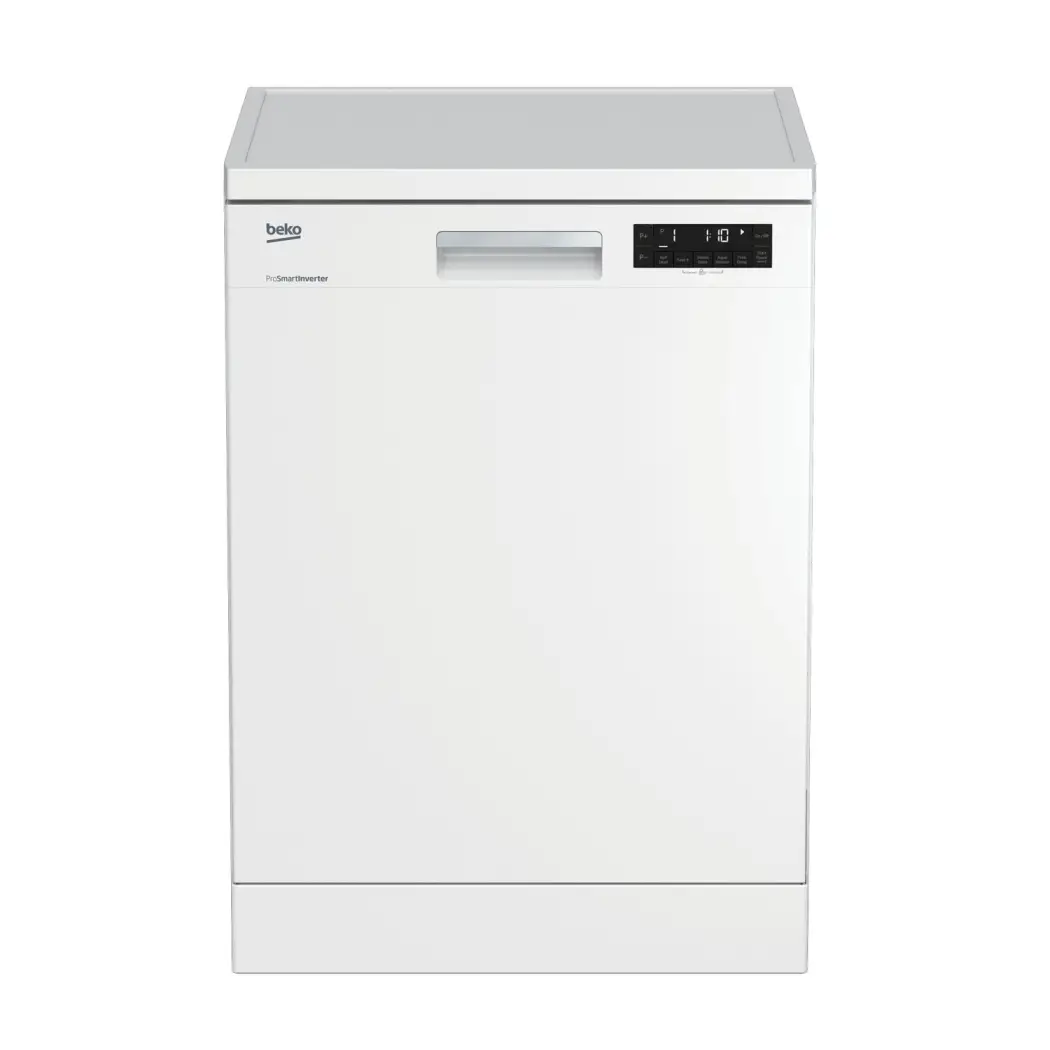 ماشین ظرفشویی بکو DFN28424 رنگ سفید و سیلور 15 نفره محصول 2020