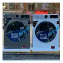 ماشین لباسشویی یونیوا 10 کیلو سری میلان UN-10DSBL MILAN رنگ سیلور و سفید