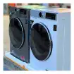 ماشین لباسشویی یونیوا 10 کیلو سری میلان UN-10DSBL MILAN رنگ سیلور و سفید