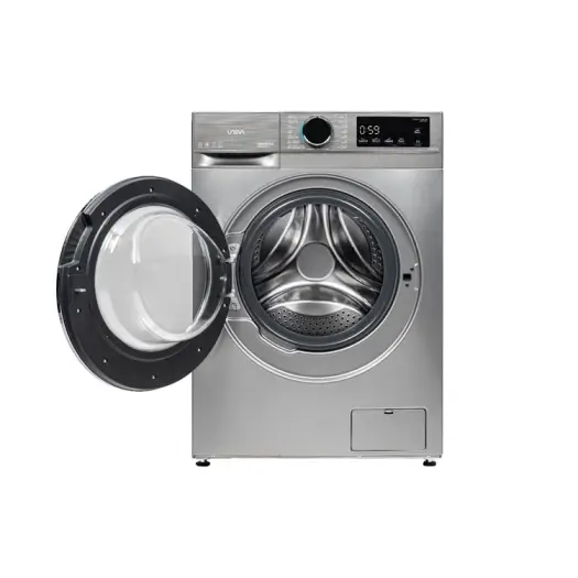 ماشین لباسشویی یونیوا 12 کیلویی سری میلان UN-12DSBL MILAN رنگ سفید و سیلور