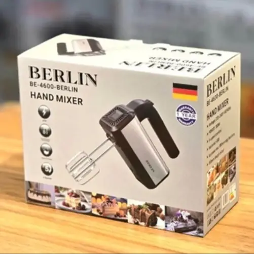 همزن دستی 300 وات 5 سرعته برلین BE-4600