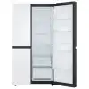 یخچال فریزر ساید بای ساید دو درب 32 فوت ال جی مدل GCB-287GNW رنگ مشکی و سفید