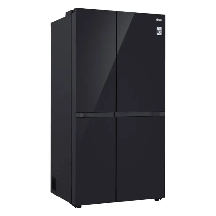 یخچال فریزر ساید بای ساید دو درب 32 فوت ال جی مدل GCB-287GNW رنگ مشکی و سفید