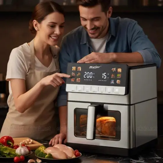 سرخ کن و هواپز بدون روغن 15 لیتر مایر MR-920
