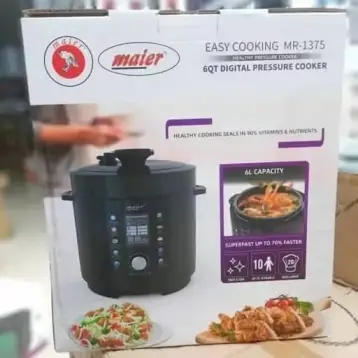 زودپز، پلوپز و آرام پز برقی 6 لیتری مایر MR-1375