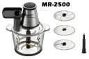 خردکن و سالاد ساز برقی 600 وات 4 تیغه مایر MR-2500